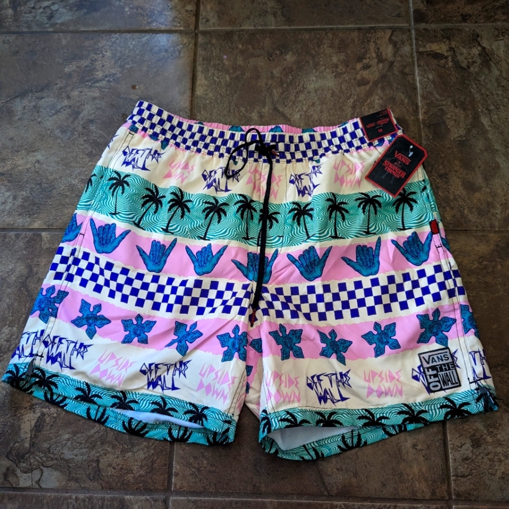 Vans x Stranger things board shorts